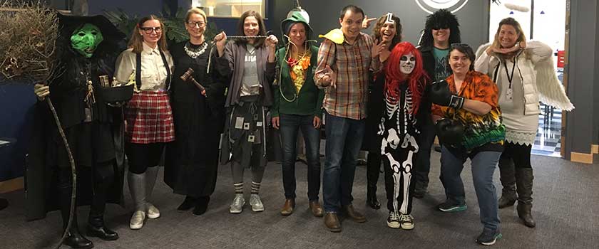 800response Celebrates Halloween with a Fundraiser costume contest image
